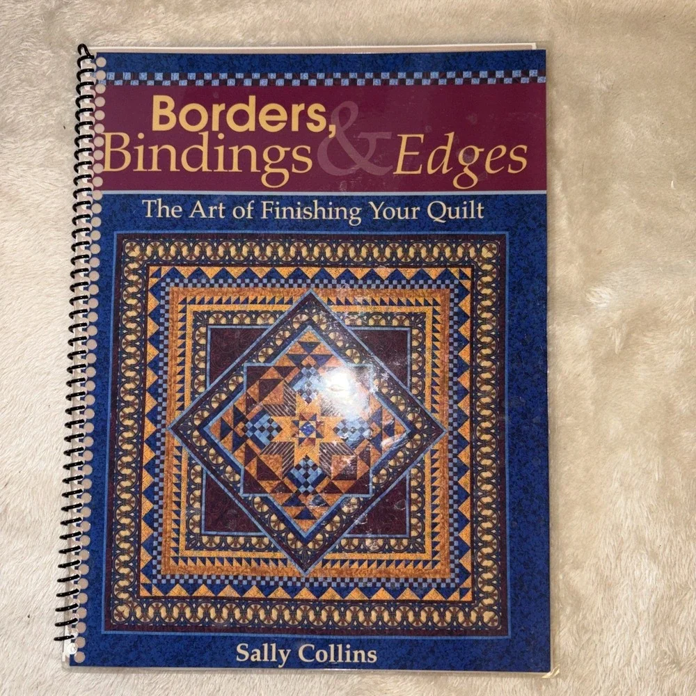 Lot Of 5 Quilting Books Spiral Bound
